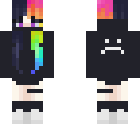 rainbow girl