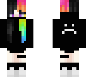 rainbow girl
