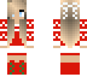 red and white sweater