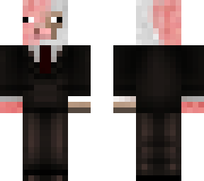 sheep/pig tuxedo