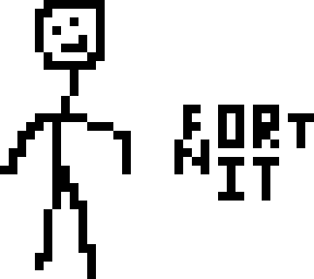 stickman fortnite