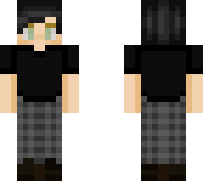 super (black/plaid)