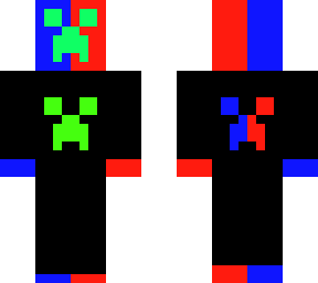 the red and blue creeper