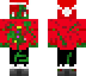 zombie kid red sweatshirt