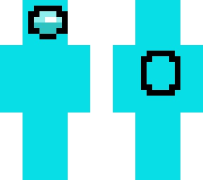 among us cyan