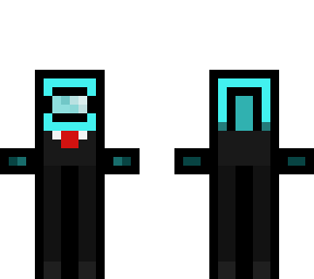 among us cyan