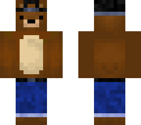backwards cap bear with pants