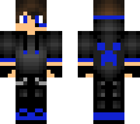 bleu hoodie