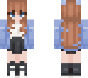 blue fall look