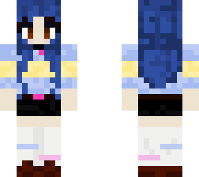 blue-haired girl_2
