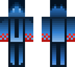 blue person