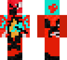 boy turning  to a creeper boy