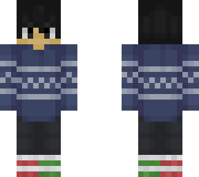 christmas sweater (my skin)