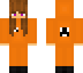 class-D (SCP) (girl) | Minecraft Skin
