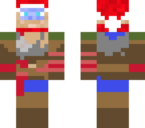 eivor with santa hat