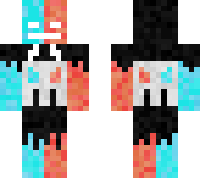 fire n' ice skeleton