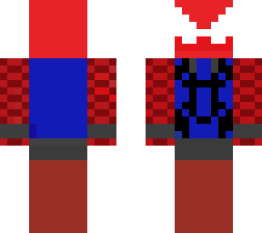i tryed to make scarlet spider
