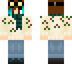 its chrimas w/ scarf