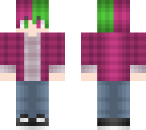k-pop half and half skin