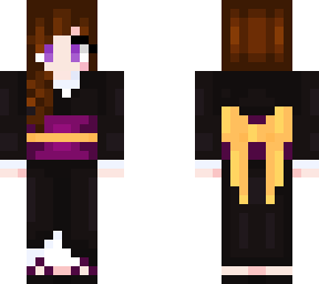 kimono purple