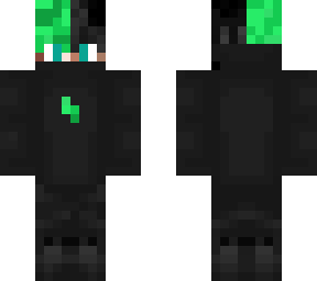 lime haired boy