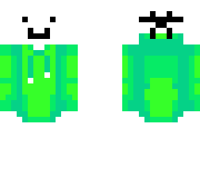 neon green mcyt dream hoodie and mask overlay