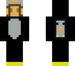 penguin onesie skin female by slyredfirecat