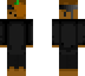 potato tryhard black bandana