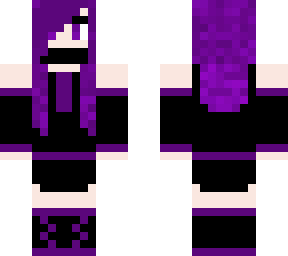 purple girl