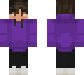 purple hoodie