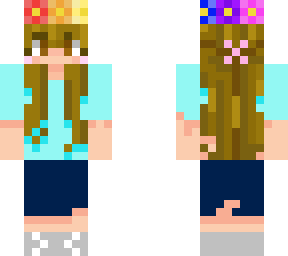 rainbow flower crown contest!