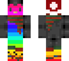 rainbow penguin in the cloud christmas