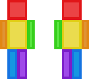 rainbow skin