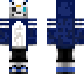 sans in a penguin onsie