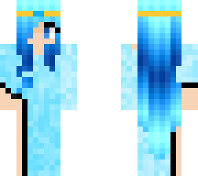 sea nymph (hair and eyes not mine)