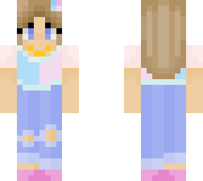 skin by my little sister (edit of my skin)