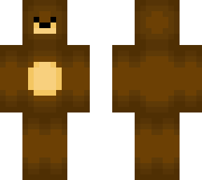 teddy bear skin!