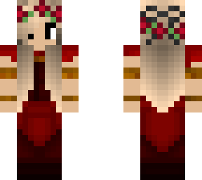 warrior girl red