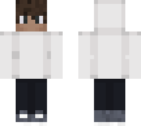 white hoodie
