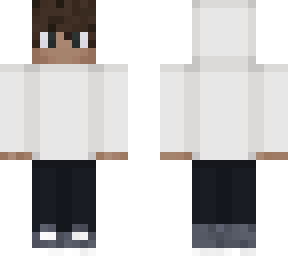 white hoodie