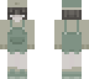 winter cap overalls girl