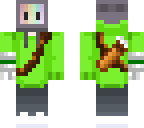 x-bow (screeniexd) green hoodie