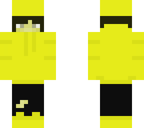 yellow hoodie