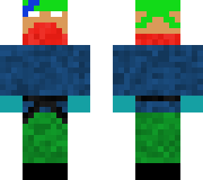 black belt creeper ninja skin