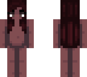 black girl skin base with brown hair