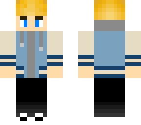 blonde varsity jacket