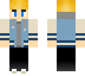 blonde varsity jacket