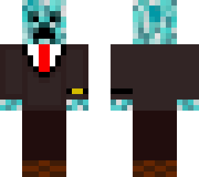 blue creeper with suit