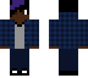 blue flannel with brown eyes