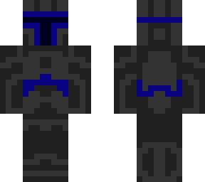 blue mandalorian